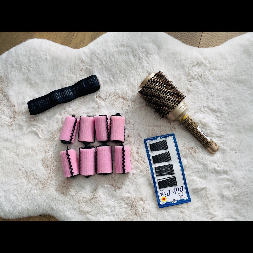 Hair brush and accessories
